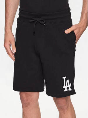 47 Brand Szorty sportowe Los Angeles Dodgers Imprint 47 Helix Shorts Czarny Regular Fit
