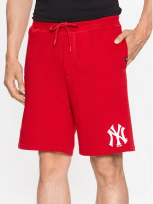 47 Brand Szorty sportowe New York Yankees Imprint 47 Helix Shorts Czerwony Regular Fit