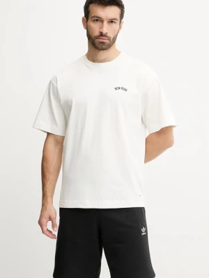 47 brand t-shirt bawełniany MLB New York Yankees męski kolor beżowy z nadrukiem BB017TMOPWI637164SS