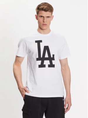 47 Brand T-Shirt Los Angeles Dodgers Imprint 47 Echo Tee Biały Regular Fit