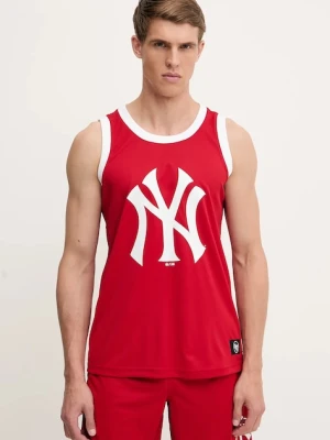 47 brand t-shirt MLB New York Yankees kolor czerwony BB017PMAREX657800RD