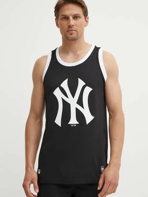 47 brand t-shirt MLB New York Yankees męski kolor czarny BB017PMFKXZ609497JK