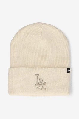 47 brand czapka Angeles Dodgers Haymake kolor beżowy