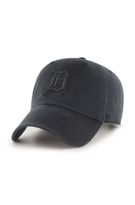 47 brand czapka bawełniana MLB Detroit Tigers kolor czarny z aplikacją B-RGW09GWSNL-BK