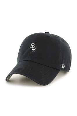 47 brand czapka Chicago White Sox kolor czarny z aplikacją