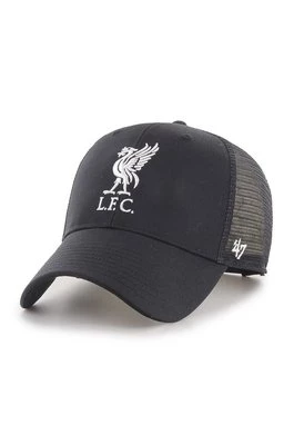 47 brand Czapka Liverpool FC kolor czarny z aplikacją EPL-BRANS04CTP-BKA