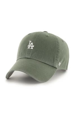 47 brand czapka Los Angeles Dodgers kolor zielony z aplikacją