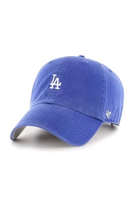 47 brand Czapka MLB Los Angeles Dodgers z aplikacją B-BSRNR12GWS-RYA