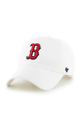 47 brand - Czapka MLB Boston Red Sox B-RGW02GWS-WH