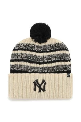 47 brand czapka MLB New York Yankees kolor beżowy