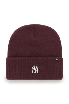 47 brand czapka MLB New York Yankees kolor bordowy