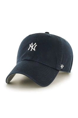 47 brand czapka MLB New York Yankees kolor czarny z aplikacją
