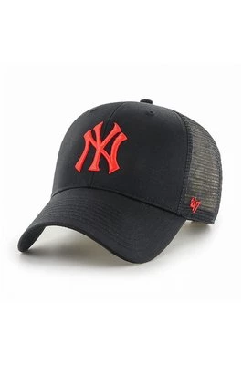 47 brand Czapka MLB New York Yankees kolor czarny z aplikacją B-BRANS17CTP-BKN