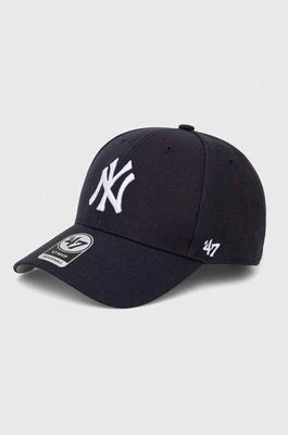 47 brand Czapka MLB New York Yankees kolor granatowy z aplikacją