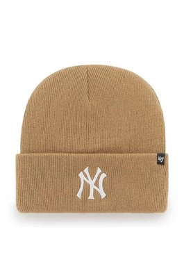 47 brand czapka MLB New York Yankees kolor pomarańczowy