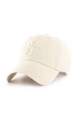 47 brand Czapka MLB New York Yankees kolor różowy z aplikacją B-RGW17GWSNL-NTA