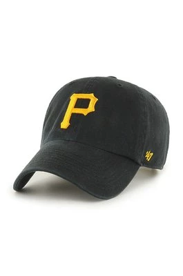 47 brand Czapka MLB Pittsburgh Pirates kolor czarny z aplikacją B-RGW20GWS-BKD
