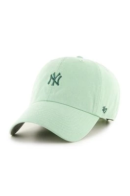 47 brand czapka New York Yankees kolor zielony z aplikacją