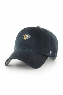47 brand czapka Pittsburgh Penguins kolor czarny z aplikacją