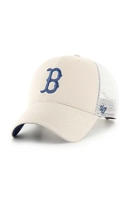 47 brand czapka z daszkiem MLB Boston Red Sox kolor beżowy z aplikacją