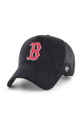 47 brand czapka z daszkiem MLB Boston Red Sox kolor czarny z aplikacją