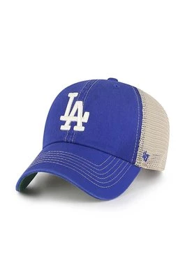 47 brand czapka z daszkiem MLB Los Angeles Dodgers kolor granatowy wzorzysta B-TRWLR12GWP-RYC