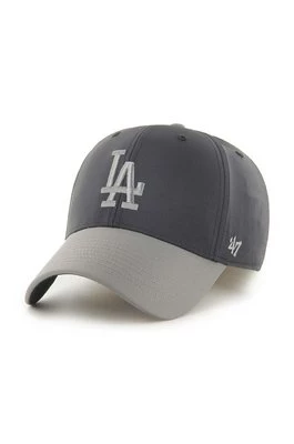 47 brand czapka z daszkiem MLB Los Angeles Dodgers kolor szary z aplikacją
