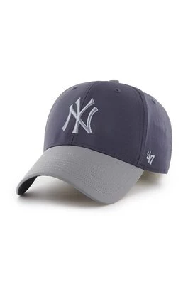 47brand czapka z daszkiem MLB New York Yankees kolor granatowy z aplikacją