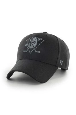 47 brand czapka z daszkiem NHL Anaheim Ducks kolor czarny z aplikacją H-MVPSP25WBP-BKG