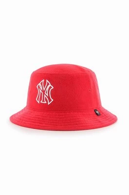 47 brand Kapelusz MLB New York Yankees kolor czerwony