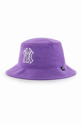 47 brand Kapelusz MLB New York Yankees kolor fioletowy