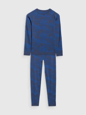 4F 2-częściowy zestaw bielizny termicznej w kolorze niebieskim rozmiar: 152/158