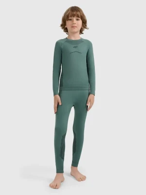 4F 2-częściowy zestaw bielizny termicznej w kolorze zielonym rozmiar: 140/146