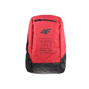 4F Backpack H4L20-PCU004-62S, Unisex, Czerwone, plecaki, poliester, rozmiar: One size