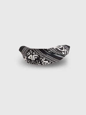 4F Bandana dziecięca - czarna Uniwersalny