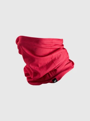 4F Bandana uniseks - czerwona Uniwersalny