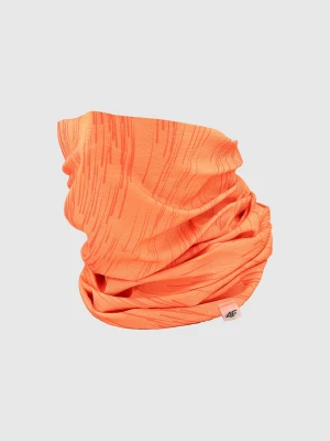 4F Bandana uniseks - pomarańczowa Uniwersalny