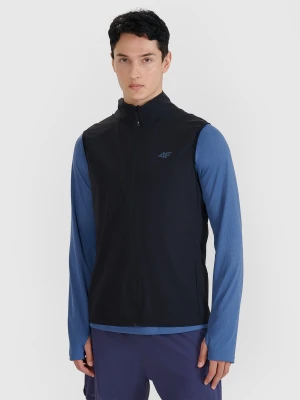 4F Bezrękawnik do biegania w terenie męski - czarny L