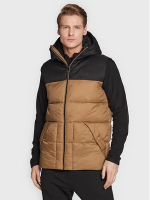 4F Bezrękawnik H4Z22-KUMP002 Beżowy Regular Fit
