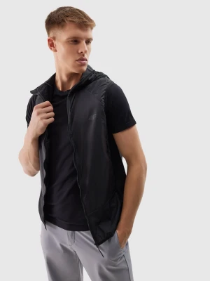 4F Bezrękawnik puchowy trekkingowy z wypełnieniem PrimaLoft Active męski - szary S