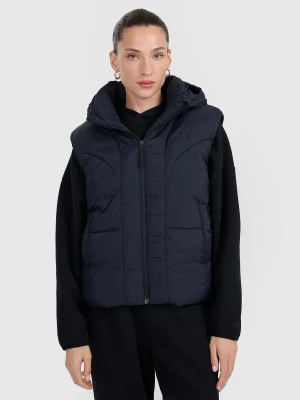 4F Bezrękawnik puchowy z wypełnieniem syntetycznym damski - czarne M