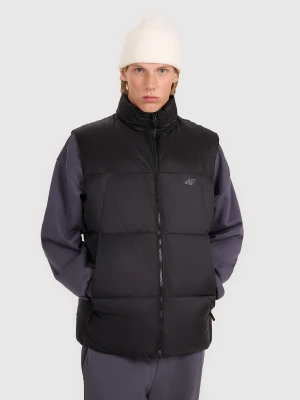 4F Bezrękawnik puchowy z wypełnieniem syntetycznym męski - czarny XL
