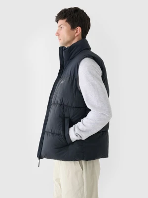 4F Bezrękawnik puchowy z wypełnieniem syntetycznym męski - czarny S