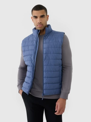 4F Bezrękawnik puchowy z wypełnieniem syntetycznym męski - granatowy S