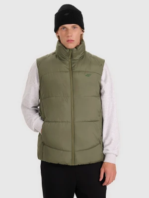 4F Bezrękawnik puchowy z wypełnieniem syntetycznym męski - khaki M