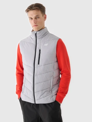 4F Bezrękawnik puchowy z wypełnieniem syntetycznym męski - szary XL