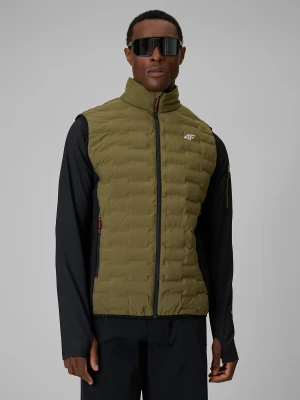 4F Bezrękawnik trekkingowy z wypełnieniem Primaloft Silver męski - khaki XL