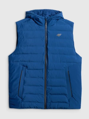 4F Bezrękawnik z wypełnieniem syntetycznym męski - granatowy L