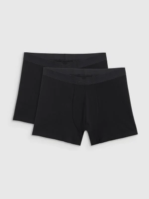 4F Bielizna bokserki (2-pack) męskie 4F x Robert Lewandowski - czarne XL