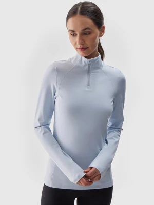 4F Bielizna termiczna drapana (góra) damska - niebieska M